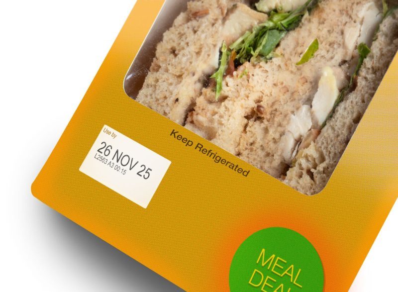 High-resolution TIJ coding on product packaging High-resolution TIJ coding on product packaging