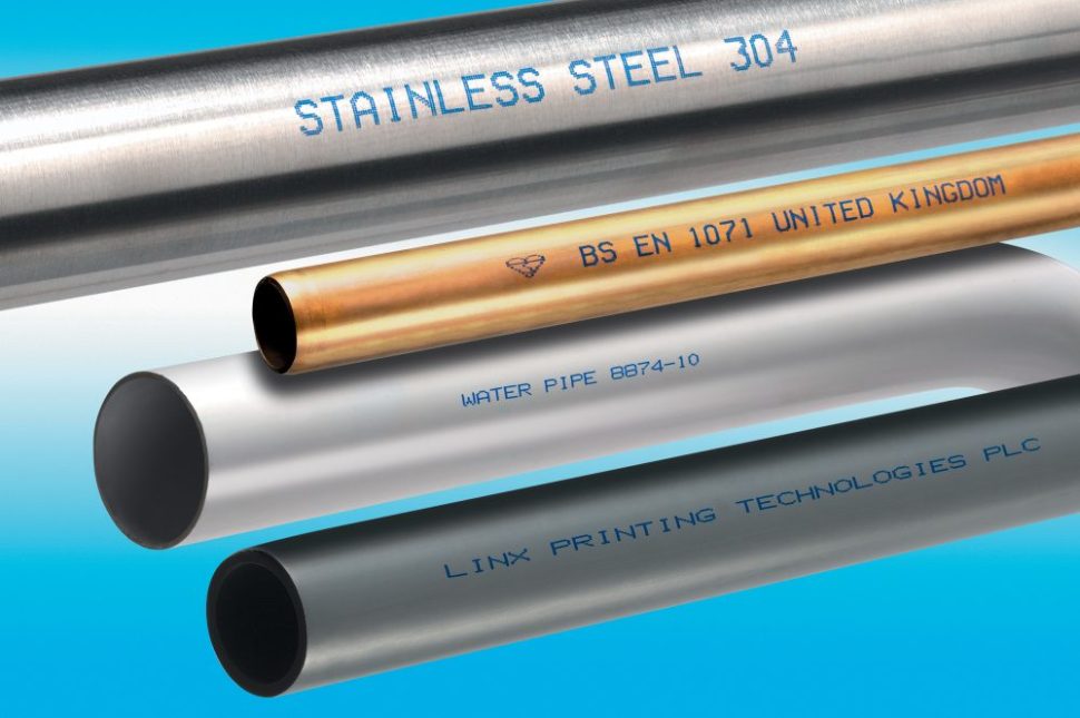 Extrusion coding on metal